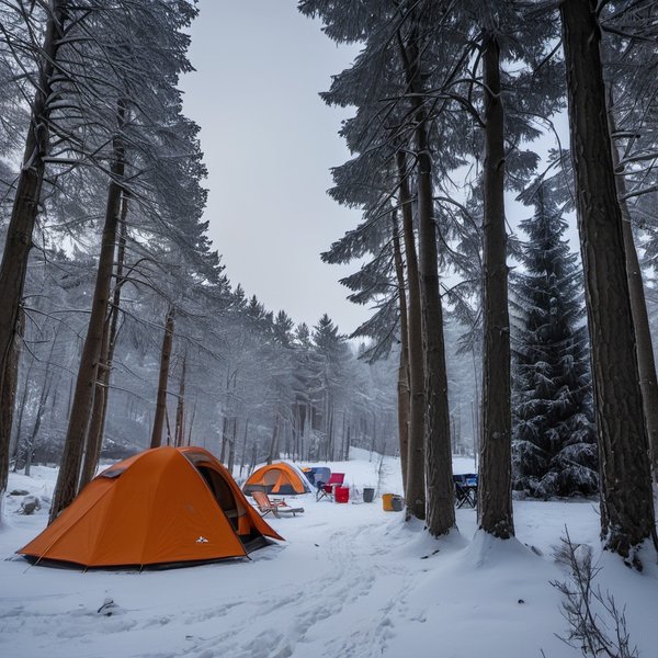 Camping en hiver : Trouver l'emplacement idéal